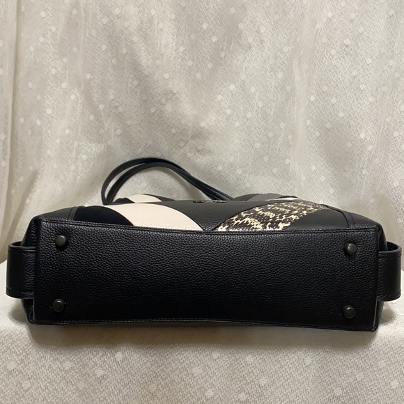 *SOLD* Coach Edie 31 Patchwork And Snakeskin Detail Shoulder Bag - Picture 10 of 17